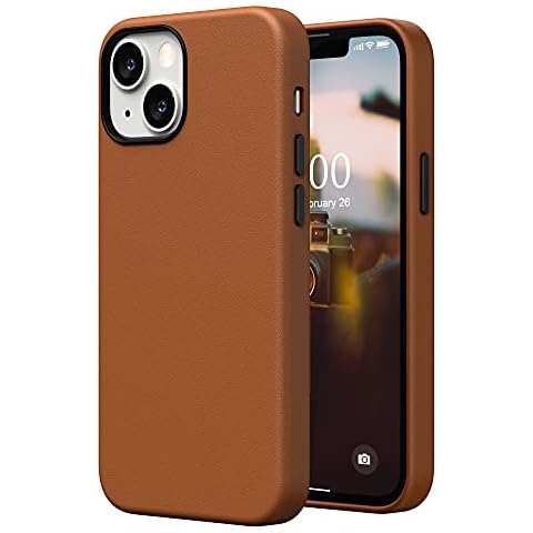 SURPHY Cuir Coque Compatible avec iPhone 13 Mini 5,4 Pouces Cover