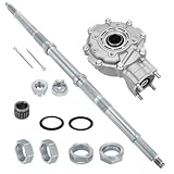 JAVIK Rear Wheel Axle Shaft Kit & Differential Final Gear Box for Honda ATV FourTrax 300 TRX300 TRX300FW 2x4 4x4 1993-2000