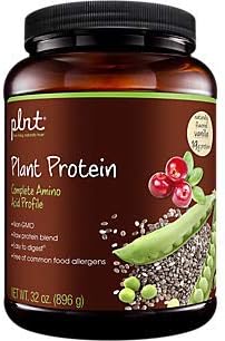 plnt Plant Protein with Raw Protein Blend - Vanilla (32 oz./32 Servings)
