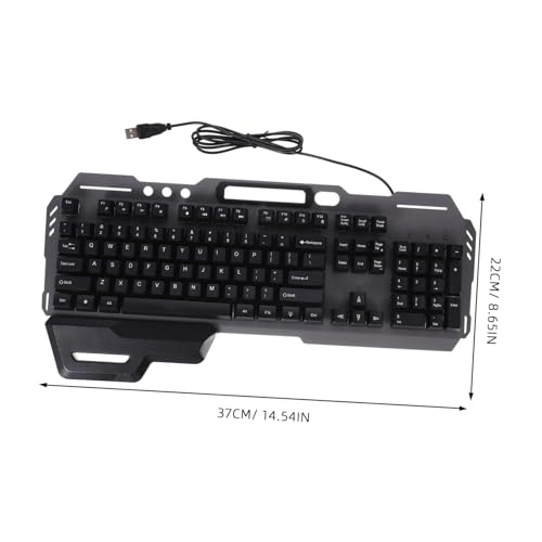 Clavier USB étanche ABOOFAN avec touches carrées en ABS durable