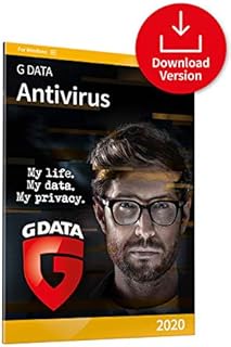 G DATA Antivirus 2020 | 1 PC - 1 Year | Antivirus Protection Software for Windows 10, 8, 7 | Download Code