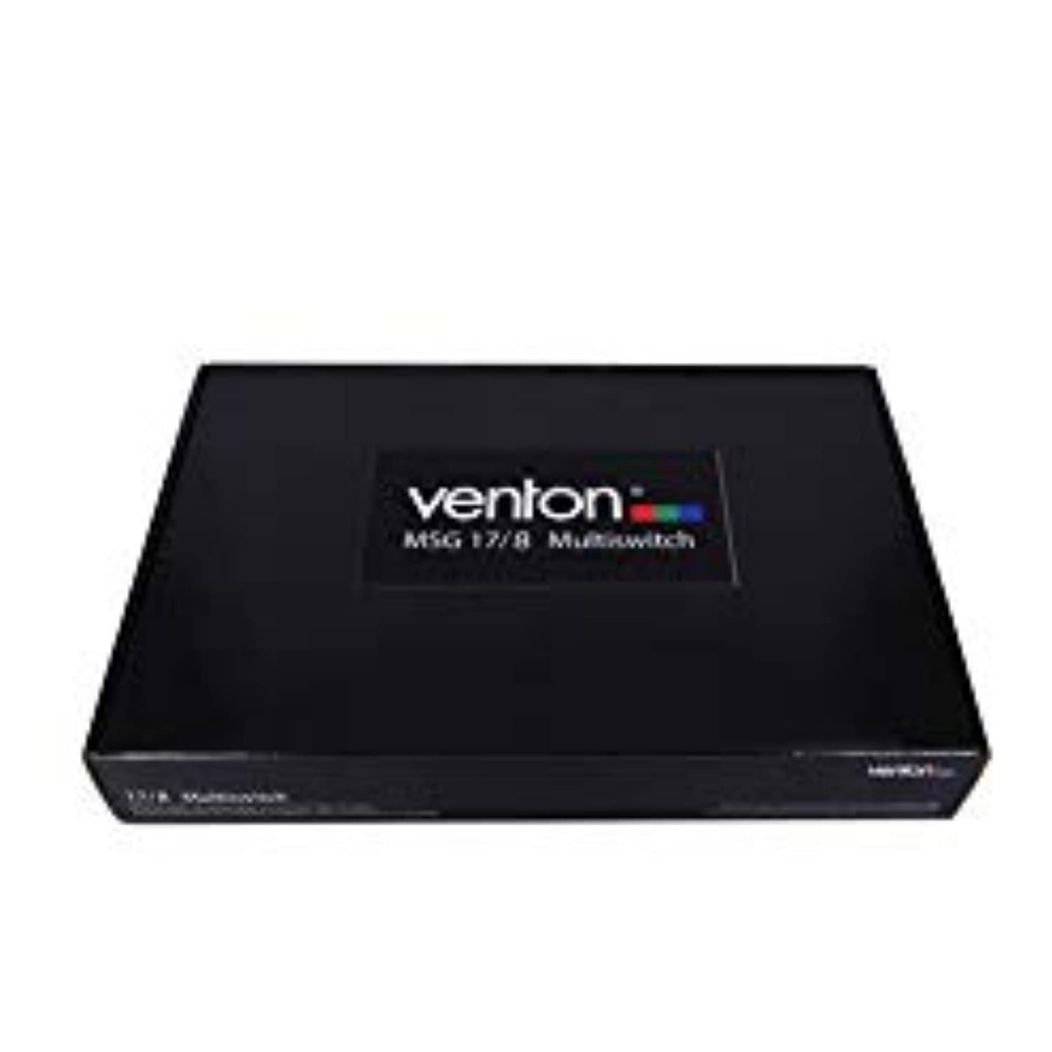 Venton Multiconmutador satélite 17/8 MSK I Multiswitch en cascada para 8 participantes I Distribuidor satélite 17 entradas 8 salidas - UHD Full HD TV 4K 3D I Recepción de señales digitales y