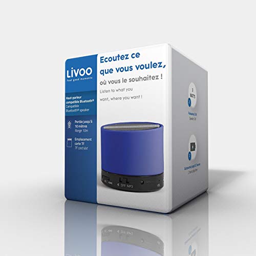 Livoo TES175B - Altoparlante Bluetooth per