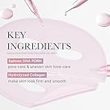 medicube Salmon DNA PDRN pink collagen jelly gel mask | overnight face mask for glass glow skin- elasticity, hydrating, firming and moisturising | korean skincare, 28g, 4ea - Image 6