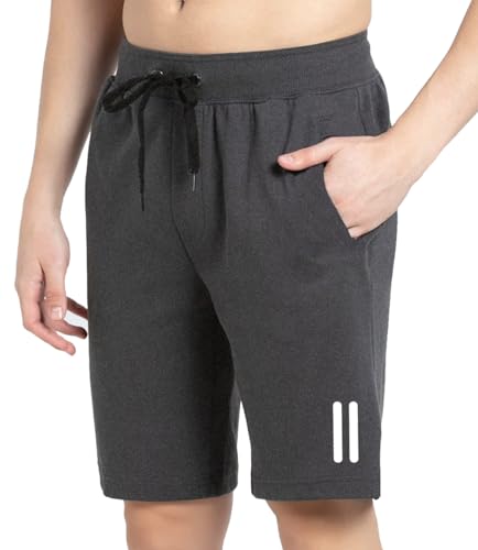Image of West Gate Clothing Plus Sizes Men's Cotton Knee Length Shorts | Casual and Night Wear Mens Shorts | A1