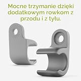 VELMIA zaczep do przyczepki rowerowej do przyczepki Thule (1 szt.), zaczep do przyczepki rowerowej do modeli Thule Chariot, zaczep rowerowy do przyczepek dziecięcych