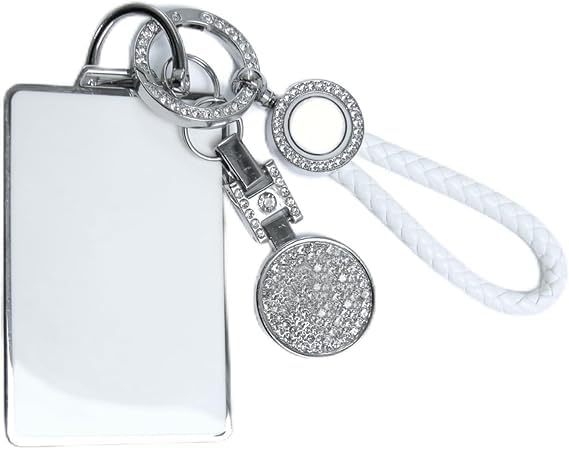 Image of for Tesla Key Card Holder Bling Key Chain Card Key Holder for Model S /X /3 /Y Cybertruck Keychain