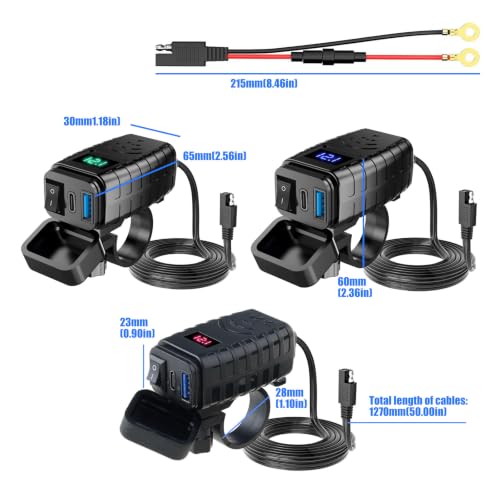 Cargador USB para motocicleta evita apagones de GPS y teléfono en viaje 2