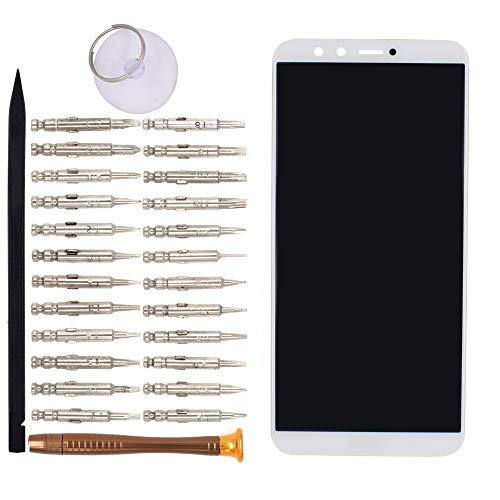 Image of LCD Screen Display Digitizer Touch Panel Without Frame Screen Replacement for Honor 9 Lite Honor 9 Youth Edition(White)