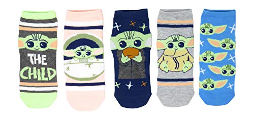 Chaussettes Baby Yoda confortables lot de 5 paires taille 4-10