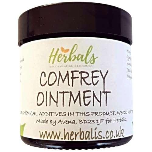 Comfrey Knitbone Ointment Balm (120ml) - Safe Leaf-Only Formula for Muscle & Joint Support