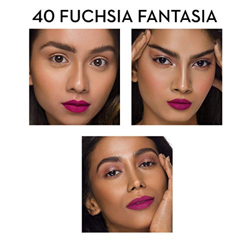 Image of SUGAR Cosmetics Smudge Me Not Liquid Lipstick - 40 Fuchsia Fantasia (Fuschia Plum), Pink, 4 ml