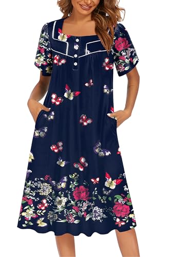 Ekouaer Moo Moos for Women House Dresses for Older...