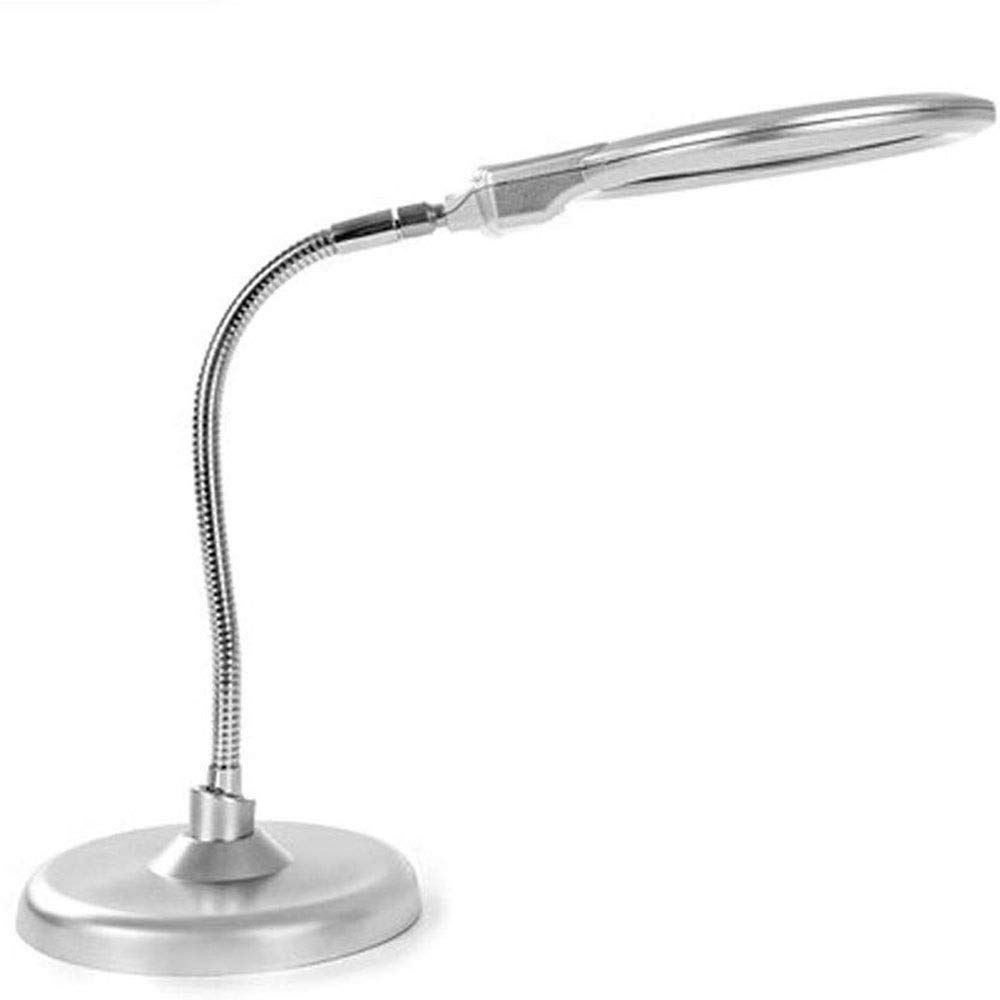 Lampa z lupą na biurko, oświetlony blat Lampa z lupą na biurko Lampa LED z lupą do sypialni Salon Biuro Czytanie Klasa Nauka piękna sceneria Chaser of Light