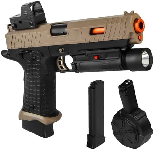 Gel Toys X5,Upgrade Version for X2 Full Auto,Ages 14 Years Old and up,Sandy