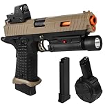 Gel Blaster JM-X5,Gel Toys with Goggles and Drum,Upgrade Version for X2 with Easter Outdoor Games and Backyard Fun for Ages 14 years old and up and Adults,Sandy