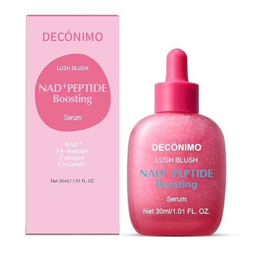 DECÒNIMO NAD+ Peptide Boosting Smoothie Serum – Anti-Aging with 5 Ceramides & Vegan Collagen,...