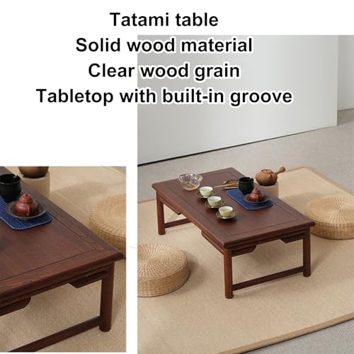 Table basse japonaise compacte pour optimiser l'espace des petits salons - 5