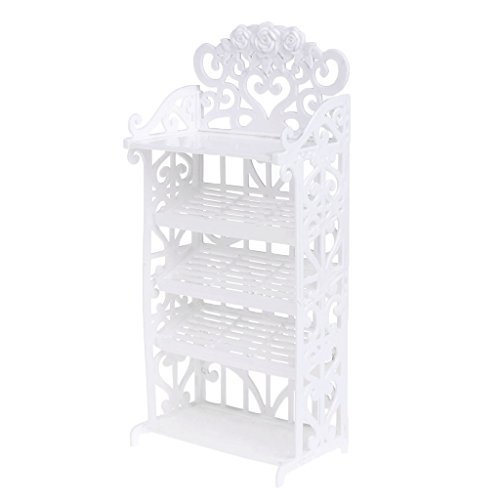 SmallJUNest Doll Shoe Rack Accesorios para la casa Muebles de Juguetes para niños Almacenamiento Toy Toy Rack