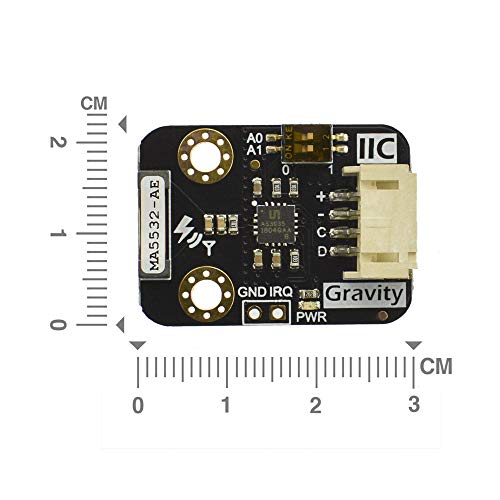 Image of Gravity: AS3935 IC Lightning Sensor for Distance, Intensity, and Frequency Detection | Thunder Thunderstorm Warning Detector for Weather Station and Photography (Max 40km Range)