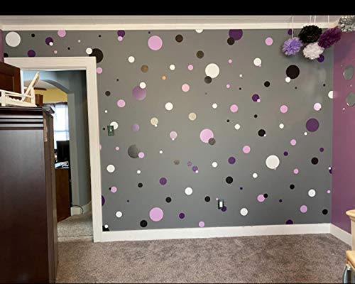 Vinilos Decorativos Lunares Tonos Morado para Pared miniatura 2