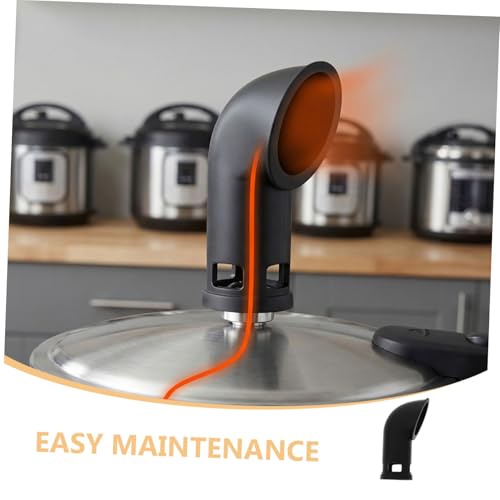 DOITOOL Diverter de vapor de silicona para olla a presión 6qt accesorio de recambio resistente a alta temperatura 2 piezas compatible miniatura 3