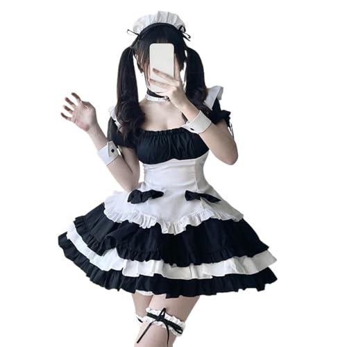 Robe cosplay Lolita pour femme costume traditionnel dirndl et sissy vêtement