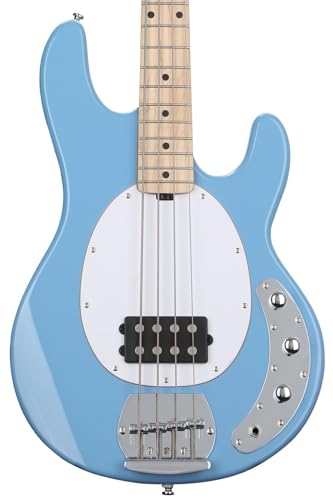 Sterling By Music Man StingRay RAY4 Bass Guitar - Chopper Blue