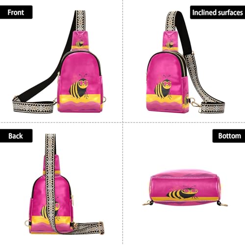 Lazy Beach Bee Raspberry matelas gonflable plage et jardin
