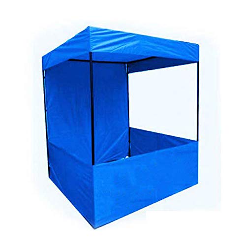 JM Brand™ Promotional Canopy with Blue Color Tetron - 4 x 4 x 7