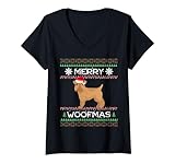 Toute maman Griffon bruxelloise fière ou papa Brussels Griffon va adorer ce motif de Noël crème Brussels Griffon avec un chien Bruxelles Griffon beige sur un fond de pull de Noël laid.