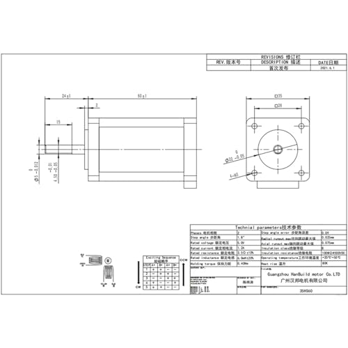 Moteur pas à pas NEMA14 pour restaurer et améliorer votre imprimante 3D maison