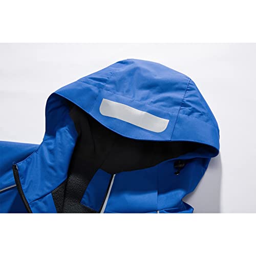 GLSR Jaqueta masculina à prova d'água de duas peças Outono e Inverno Roupa Esportiva Externa Forro