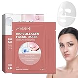 TPILOAW Collagen Face Mask, Bio-Collagen Real Deep Mask, Deep Collagen Overnight Mask, Bio Collagen Deep Hydrating Face Mask,Collagen Mask for All Skin Types Valentine's Day Gifts