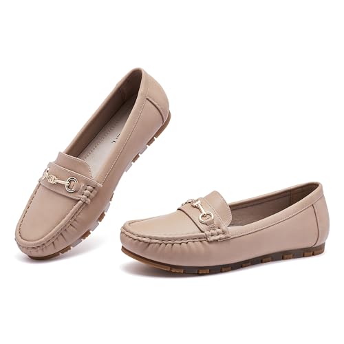 Image of Women's Loafers Casual Slip on Flat Shoes Womens Penny Loafers Moccasions Comfort Dressy Work Shoes