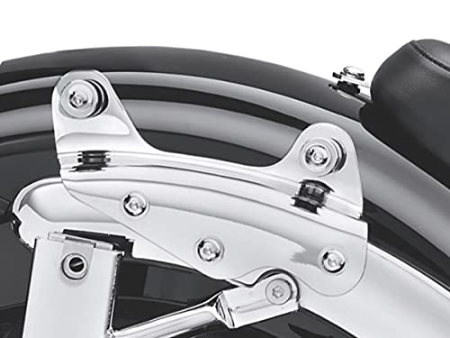 2009-2013 Chrome Detachable Sissy Bar Backrest 4 Point Docking Mount Hardware Kit For Harley Davidson Touring Like Street Glide Road King Quick Release Luggage Rack Rear Carrier Ref 54205-09A #TOP1