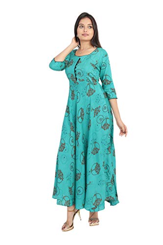 Image of M-FASHION Women's Rayon Regular Kurti