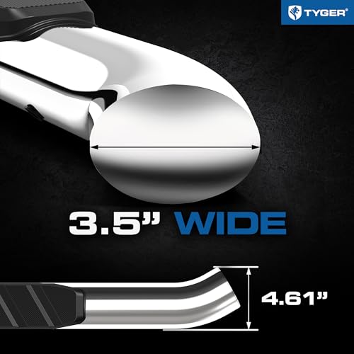 Image of Tyger Auto 3.5 inch Rider Running Boards Compatible with 1997-2003 Ford F-150 F-250 LD; 2004 F-150 Heritage | Supercab | TG-SS2F35777 | Side Step Rail Nerf Bars