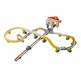 HABA Kullerbu City Stroll Play Track - 58 Piece Starter Set with Wooden & Plastic Track Ages 2+