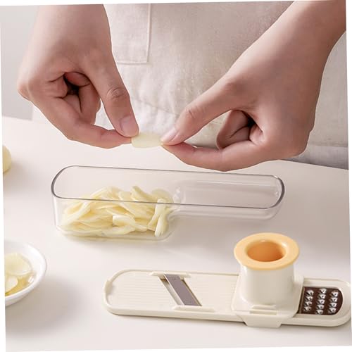 2PCS Trituradora de Ajo Multifuncional 3 en 1 miniatura 2