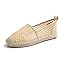 Beige Knit Mesh Jute