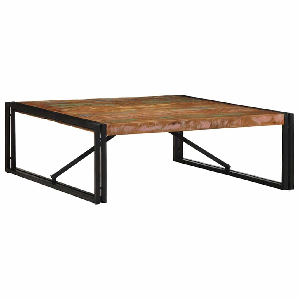VIDAXL - Coffee Table - Square - Reclaimed Wood - 100x100x35 cm