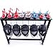 RINDOW Fencing Sword Stand, Fencing Table, Weapon Rack, Helmet and Mask Rack Can Hold 16 Swords and 10 Helmet Protectors, Fencing Gear Stand（42.5inx40.5inx11.8in）