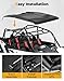 KEMIMOTO Plastic Hard Roof Compatible with 2024 Polaris RZR XP4 1000, 5-in-1 Hard Plastic Roof Top Replace OEM 2884554 Compatible with 2024 2025 Polaris RZR XP4 1000 Roof (4 Seater)