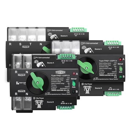 Inverseur de source triphasé 100A : évitez les coupures de courant 230V 3P