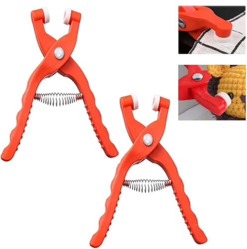 2 Pcs Safety Eye Tool for Crocheting Auxiliary Tool for 5-30mm Stuffed Animals Safety Eyes Making Supplies