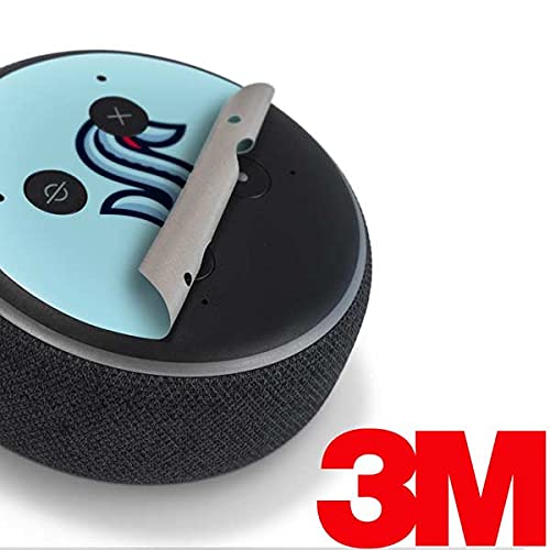 Skinit Decal Audio Skin Compatible with Amazon Echo Dot 3 - Officially Licensed NHL Seattle Kraken Logo Design