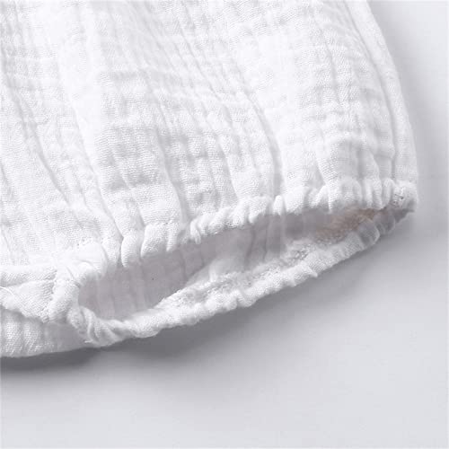 Baby Bloomers for Boys Girls Cotton Linen Bubble Shorts 𝐃iaper 𝐂overs Infant Solid Underwear Cute Summer Clothes2