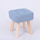 2. Amovible et lavable, utilisant un tissu en coton et lin de haute qualité, épais, doux, confortable et respirant, amovible et lavable, le démontage et le lavage répétés ne se décoloreront pas, coussinets antidérapants, faible bruit, pieds de tabouret en bois massif, ne s'effondre pas