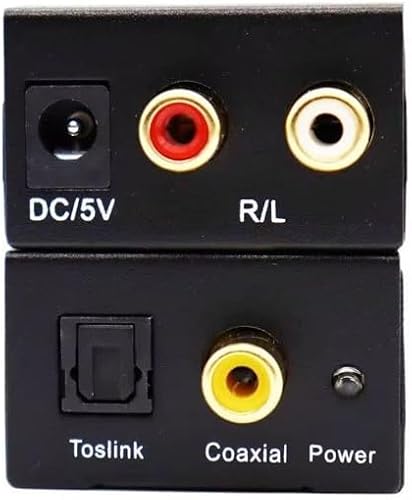 Digital to Analog Converter Compatible with HDTV DVD - Black